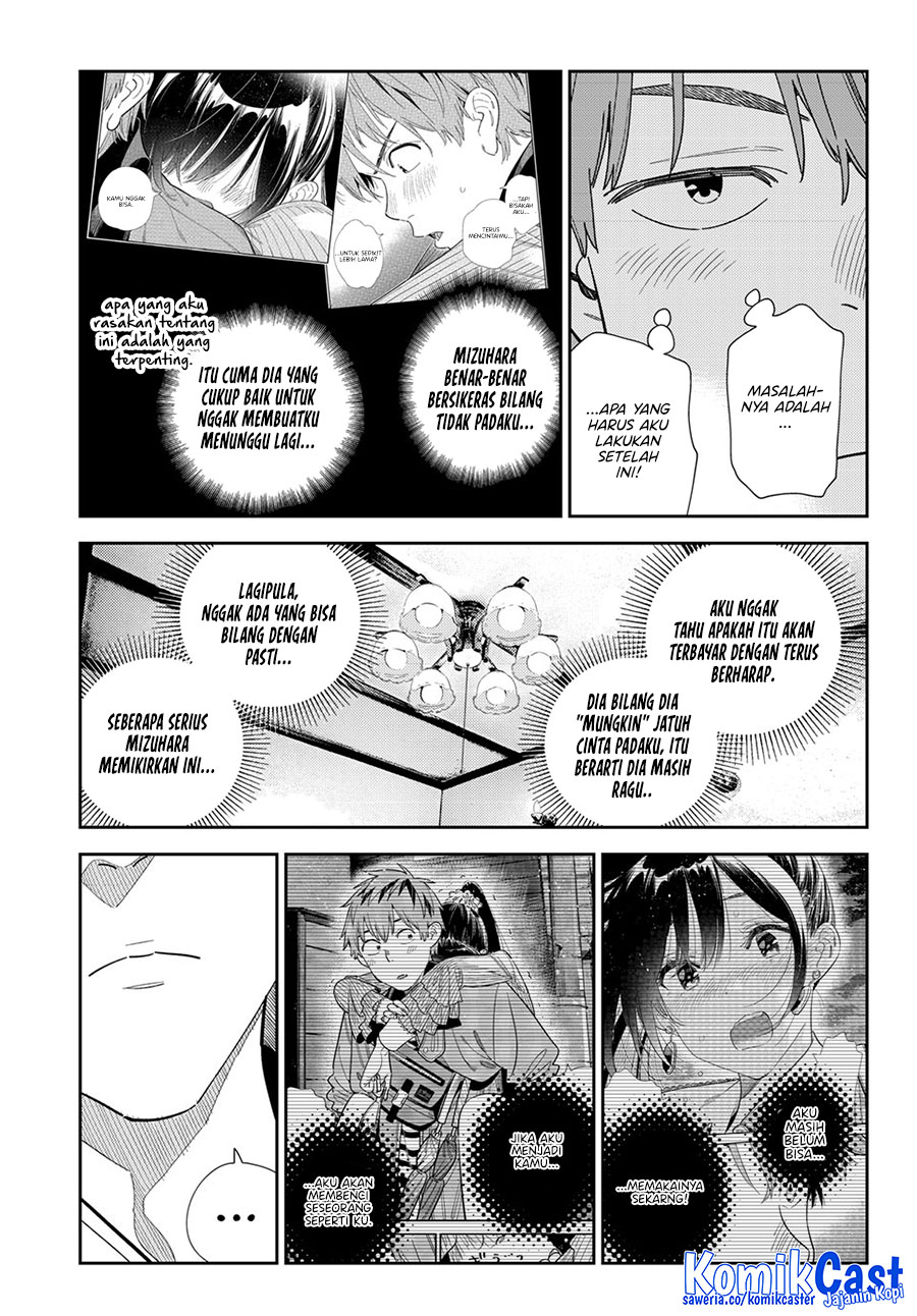 Kanojo Okarishimasu Chapter 384 Gambar 9