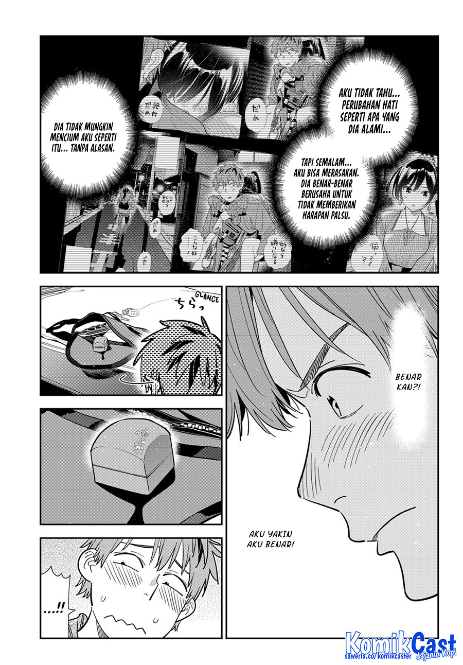 Kanojo Okarishimasu Chapter 386 Gambar 14