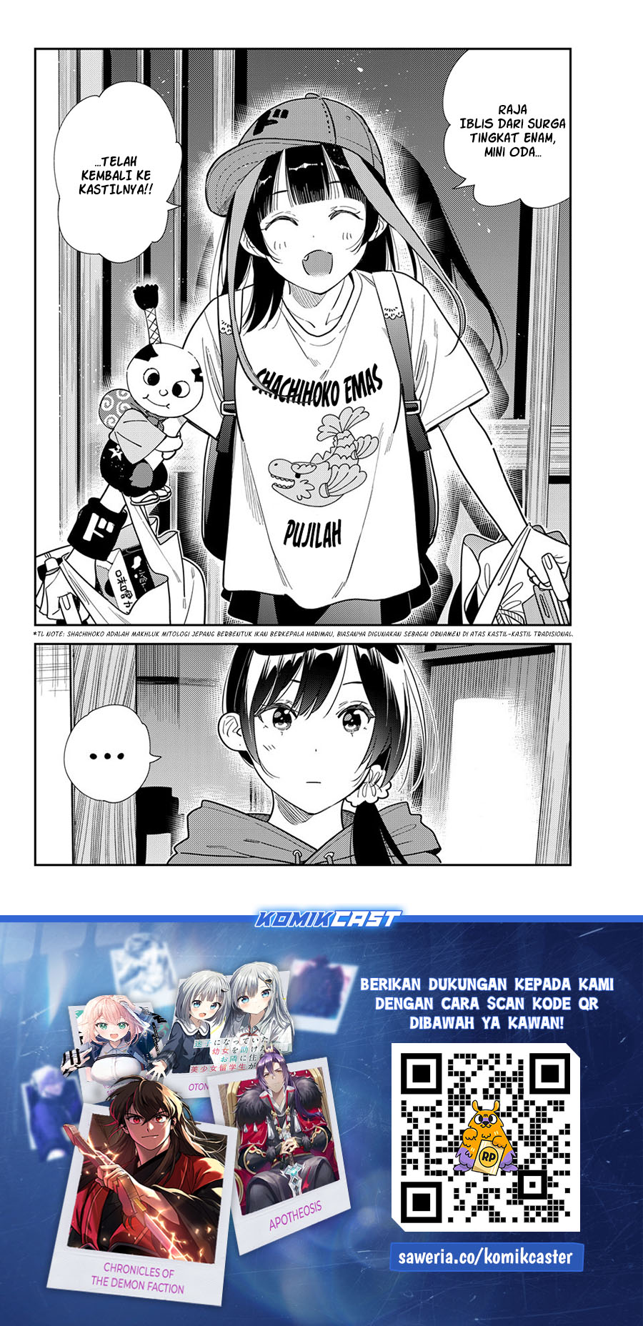 Kanojo Okarishimasu Chapter 386 Gambar 19