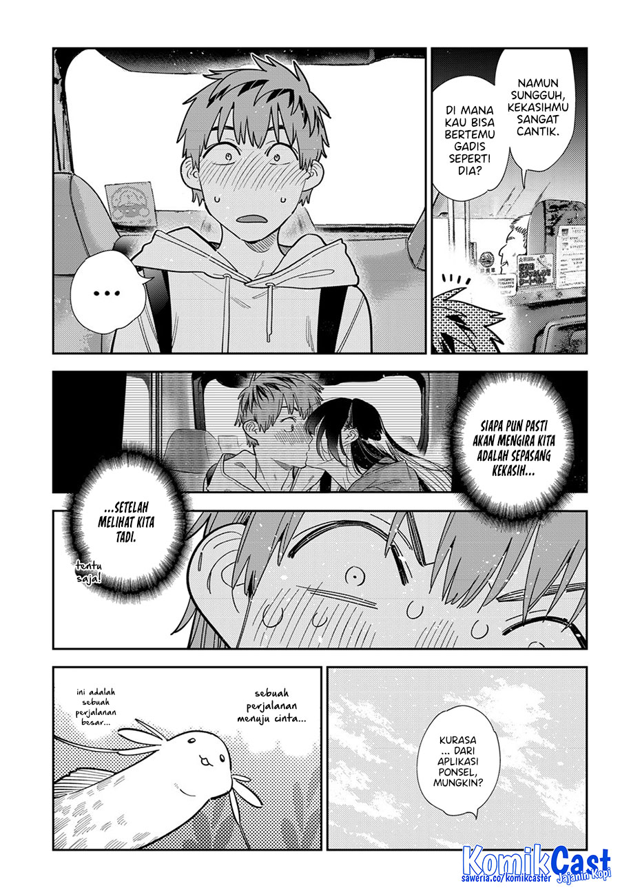 Kanojo Okarishimasu Chapter 386 Gambar 8