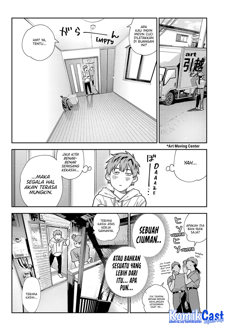 Kanojo Okarishimasu Chapter 386 Gambar 9