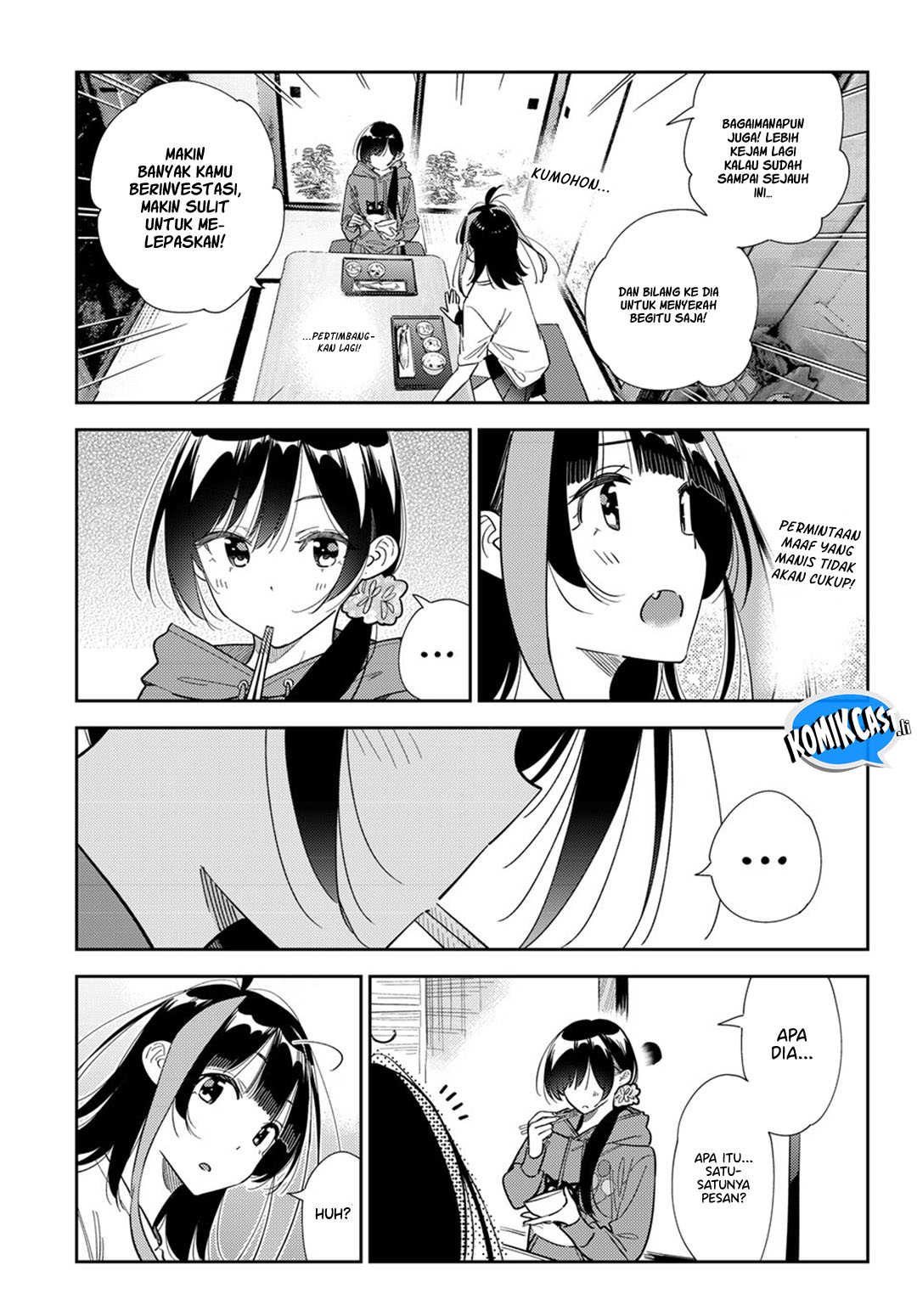 Kanojo Okarishimasu Chapter 387 Gambar 13