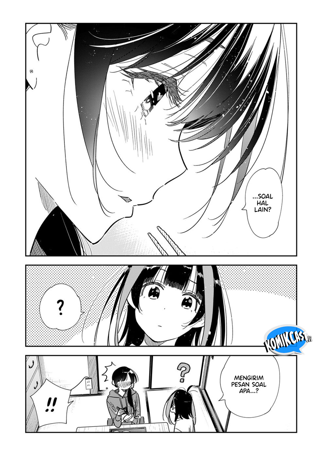 Kanojo Okarishimasu Chapter 387 Gambar 15