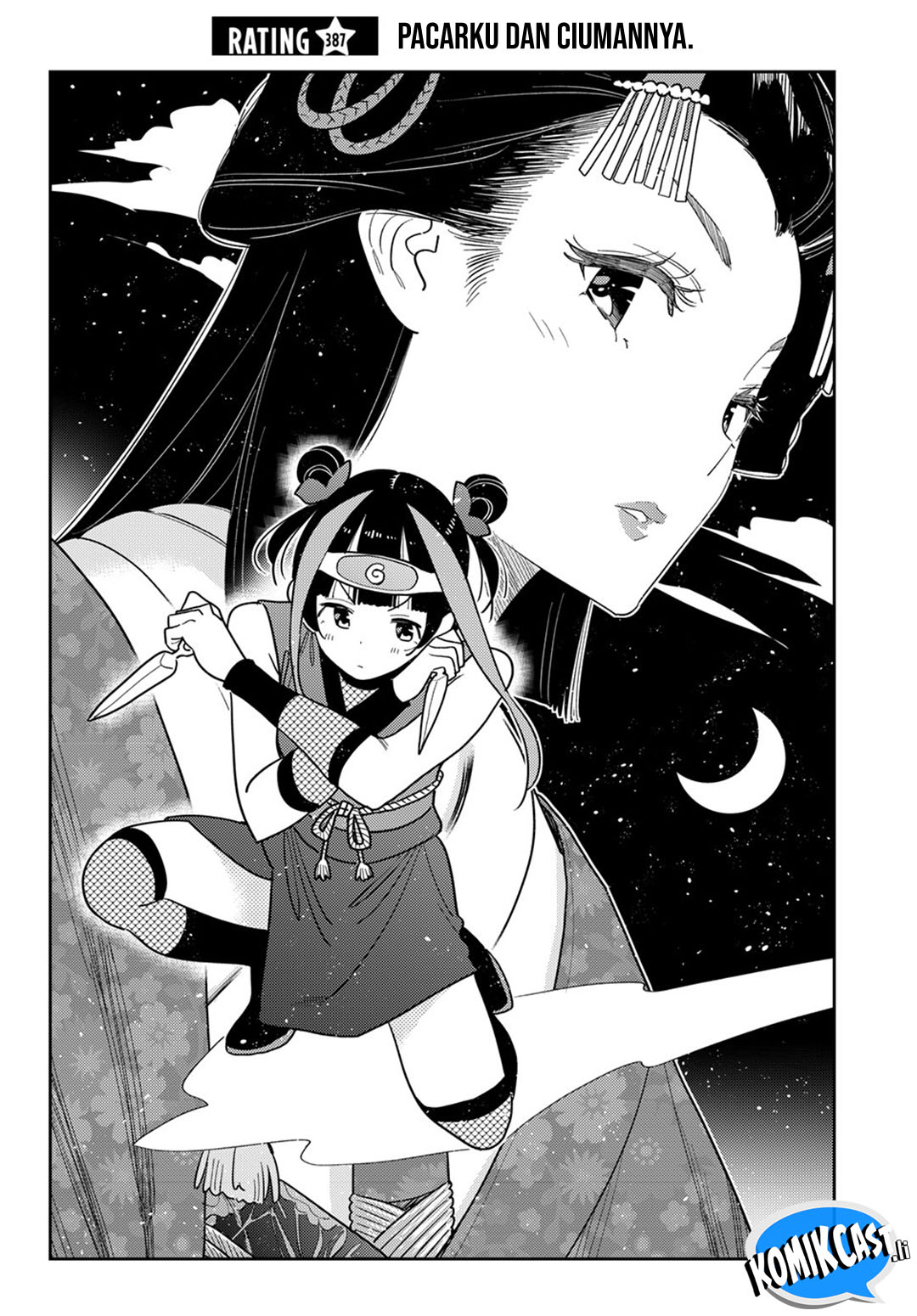 Manga Kanojo Okarishimasu Chapter 387 gambar nomor 2