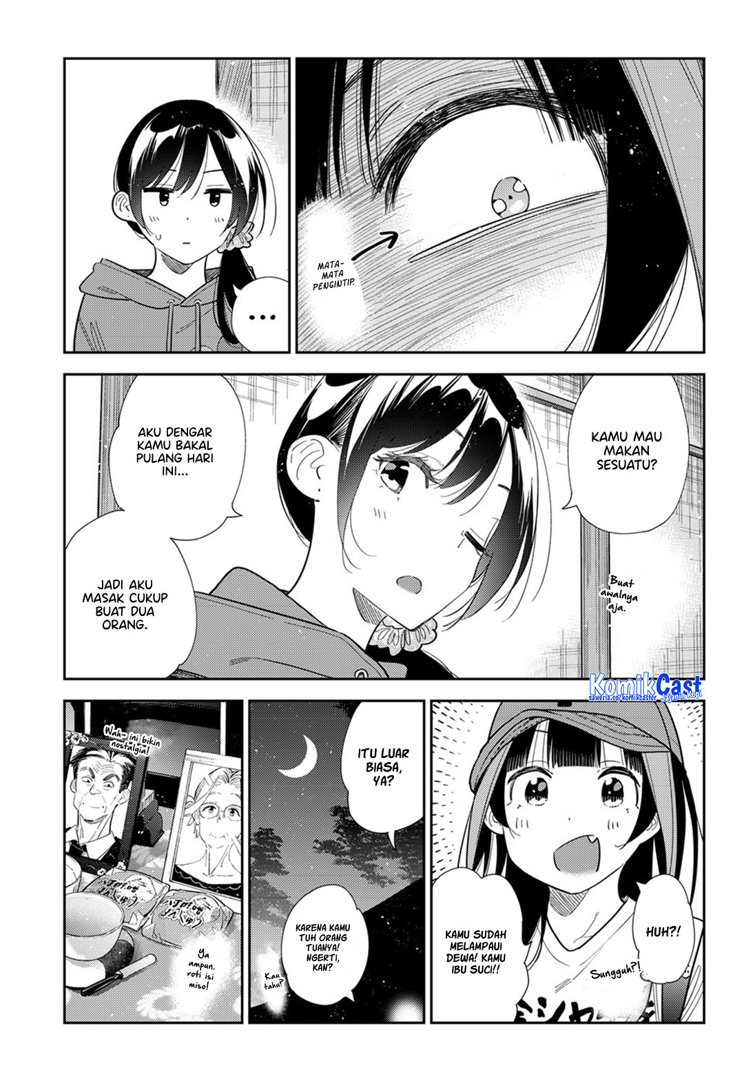 Kanojo Okarishimasu Chapter 387 Gambar 5