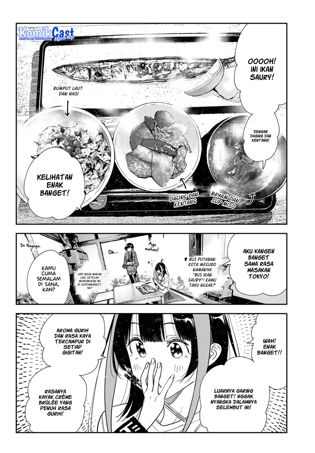 Kanojo Okarishimasu Chapter 387 Gambar 6