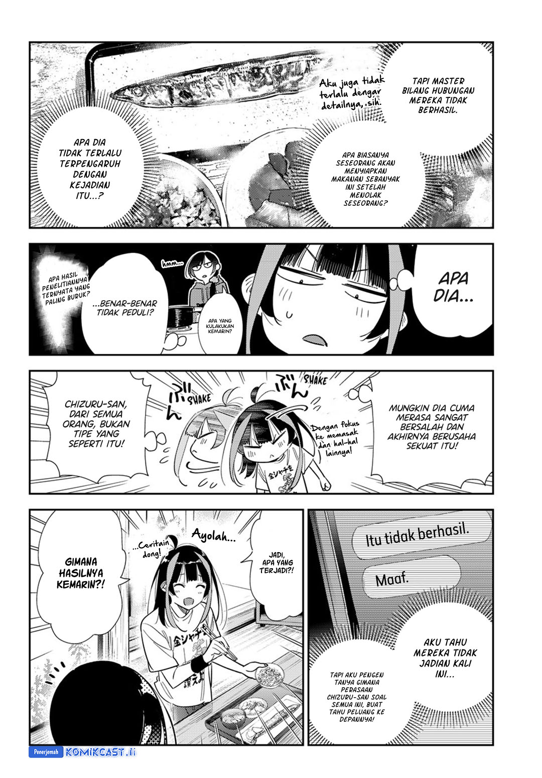 Kanojo Okarishimasu Chapter 387 Gambar 8