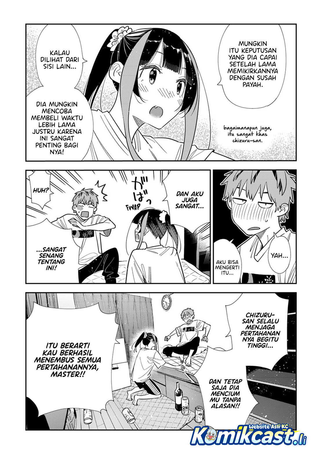 Kanojo Okarishimasu Chapter 389 Gambar 12