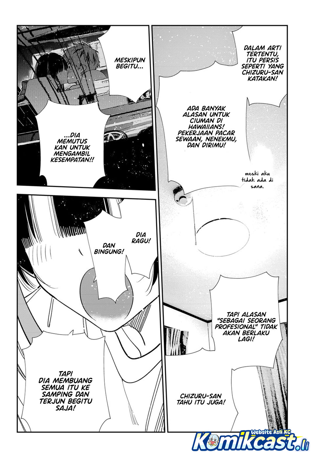 Kanojo Okarishimasu Chapter 389 Gambar 13