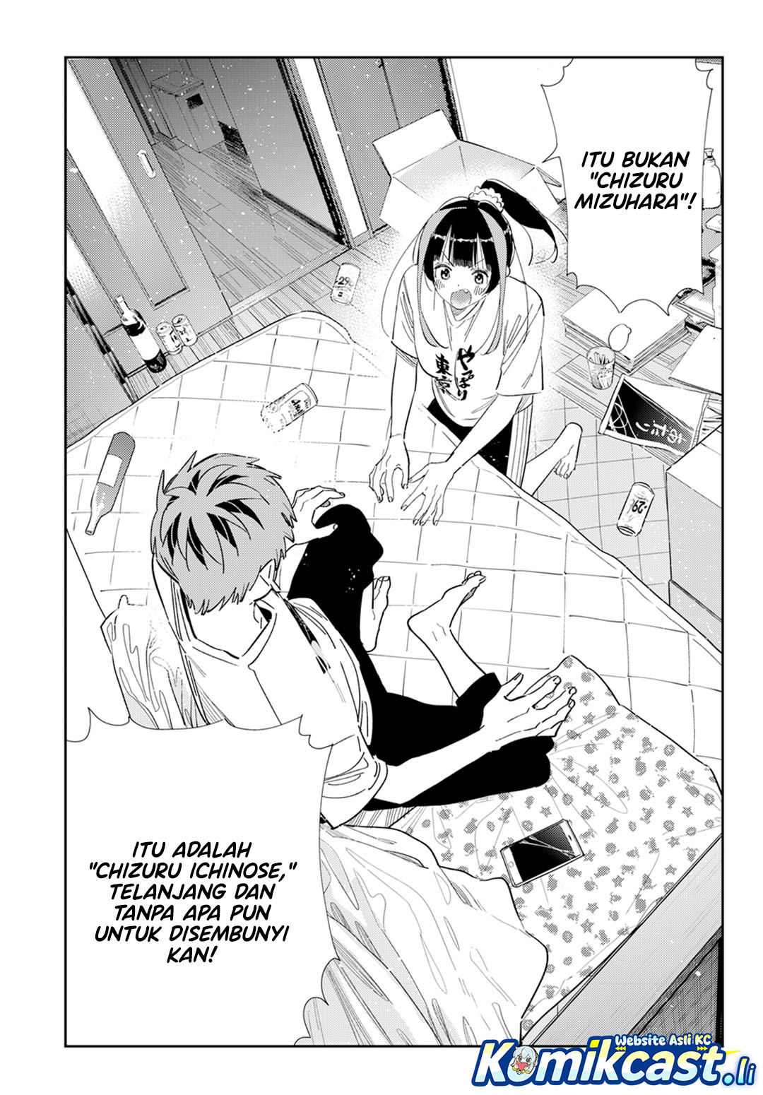 Kanojo Okarishimasu Chapter 389 Gambar 14