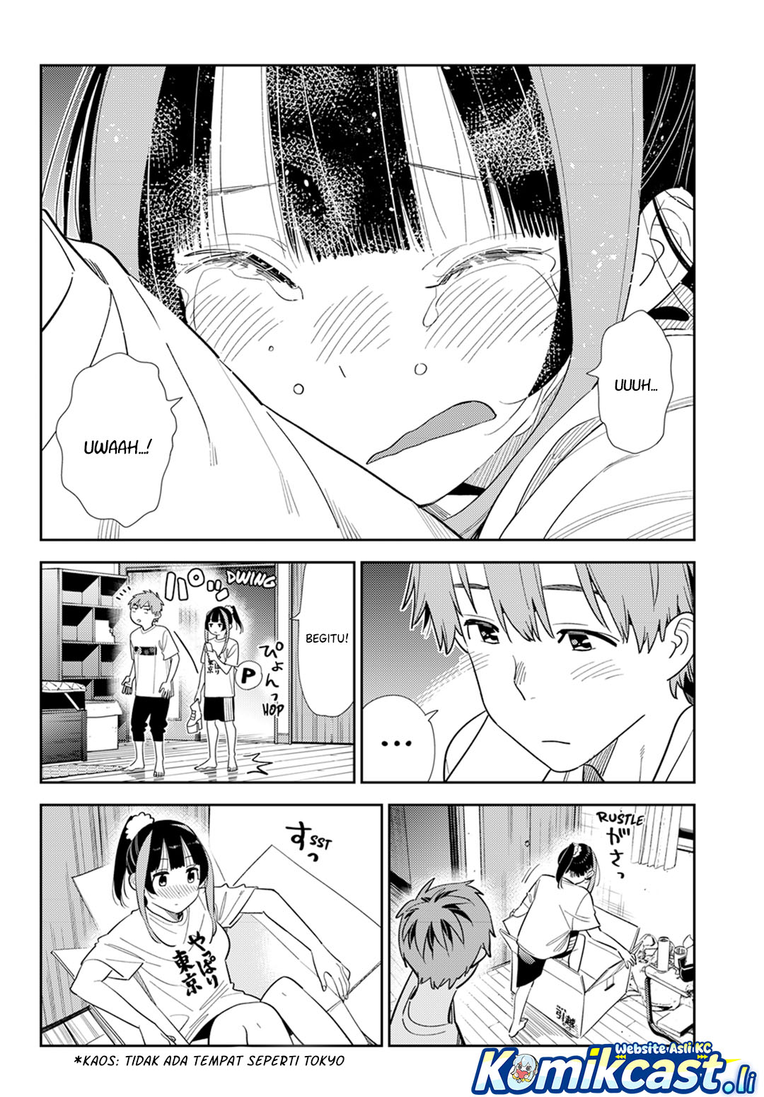 Kanojo Okarishimasu Chapter 389 Gambar 3