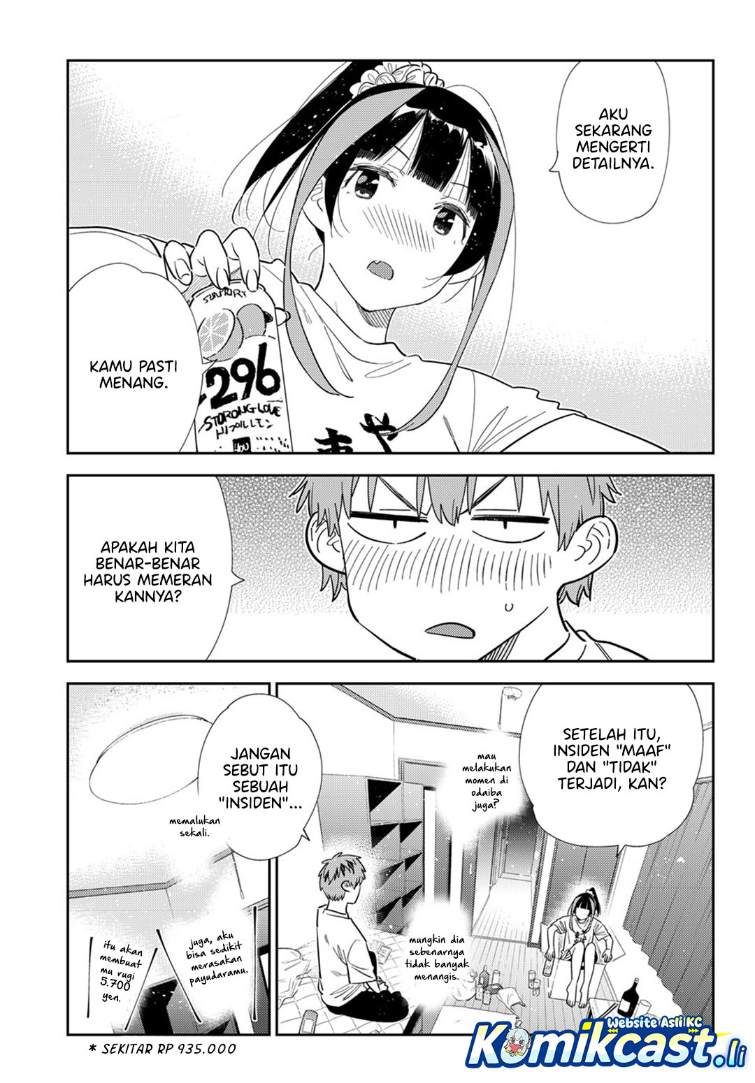 Kanojo Okarishimasu Chapter 389 Gambar 4