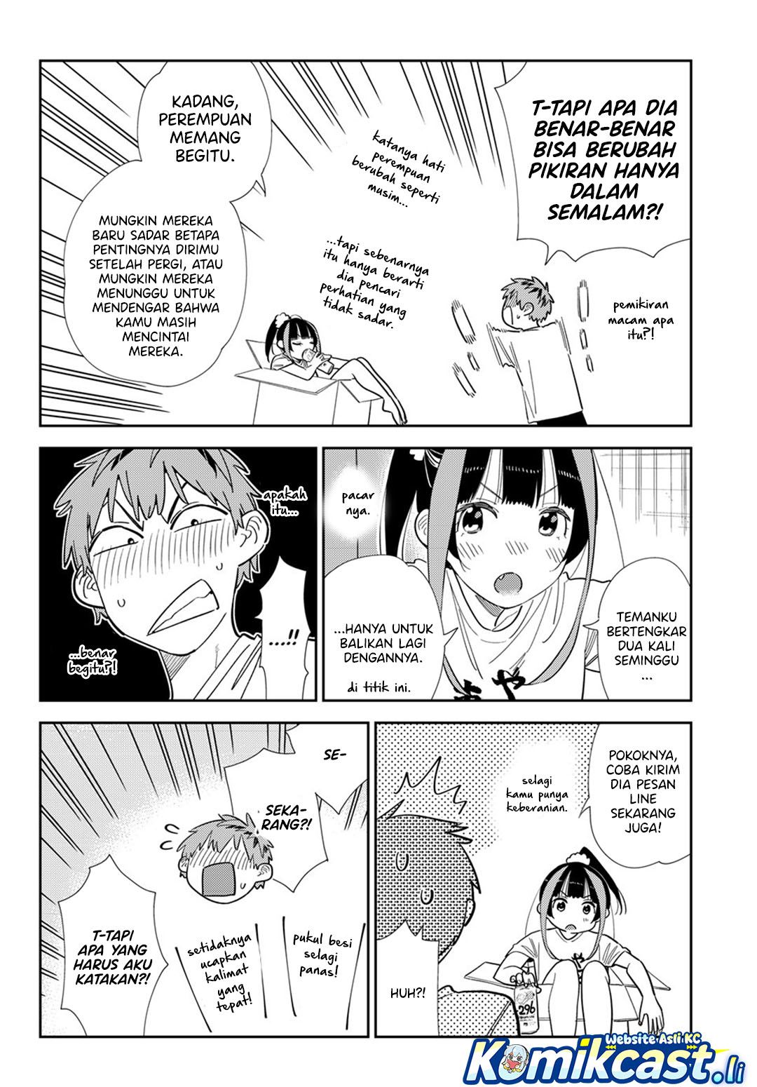 Kanojo Okarishimasu Chapter 389 Gambar 7