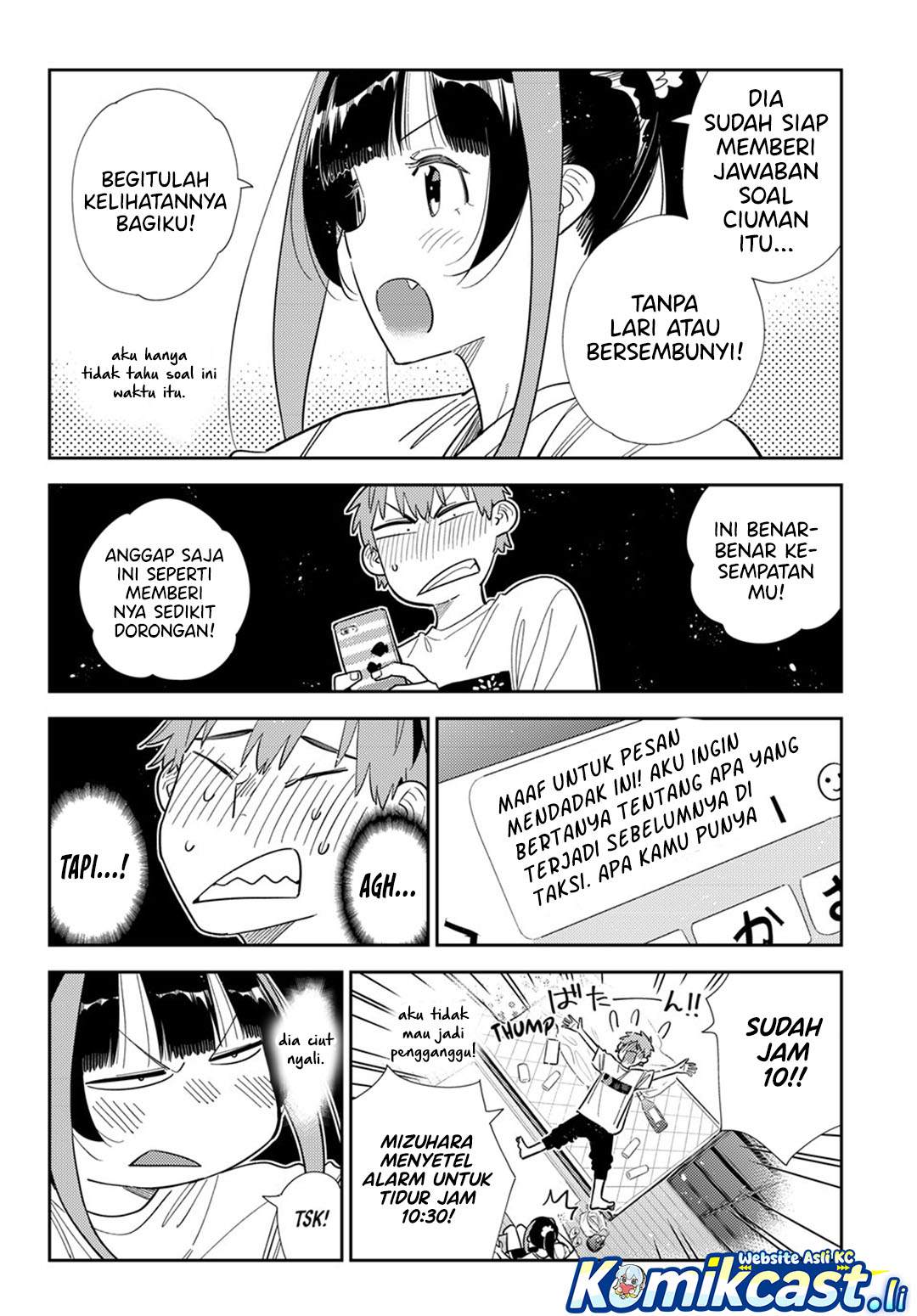 Kanojo Okarishimasu Chapter 389 Gambar 9