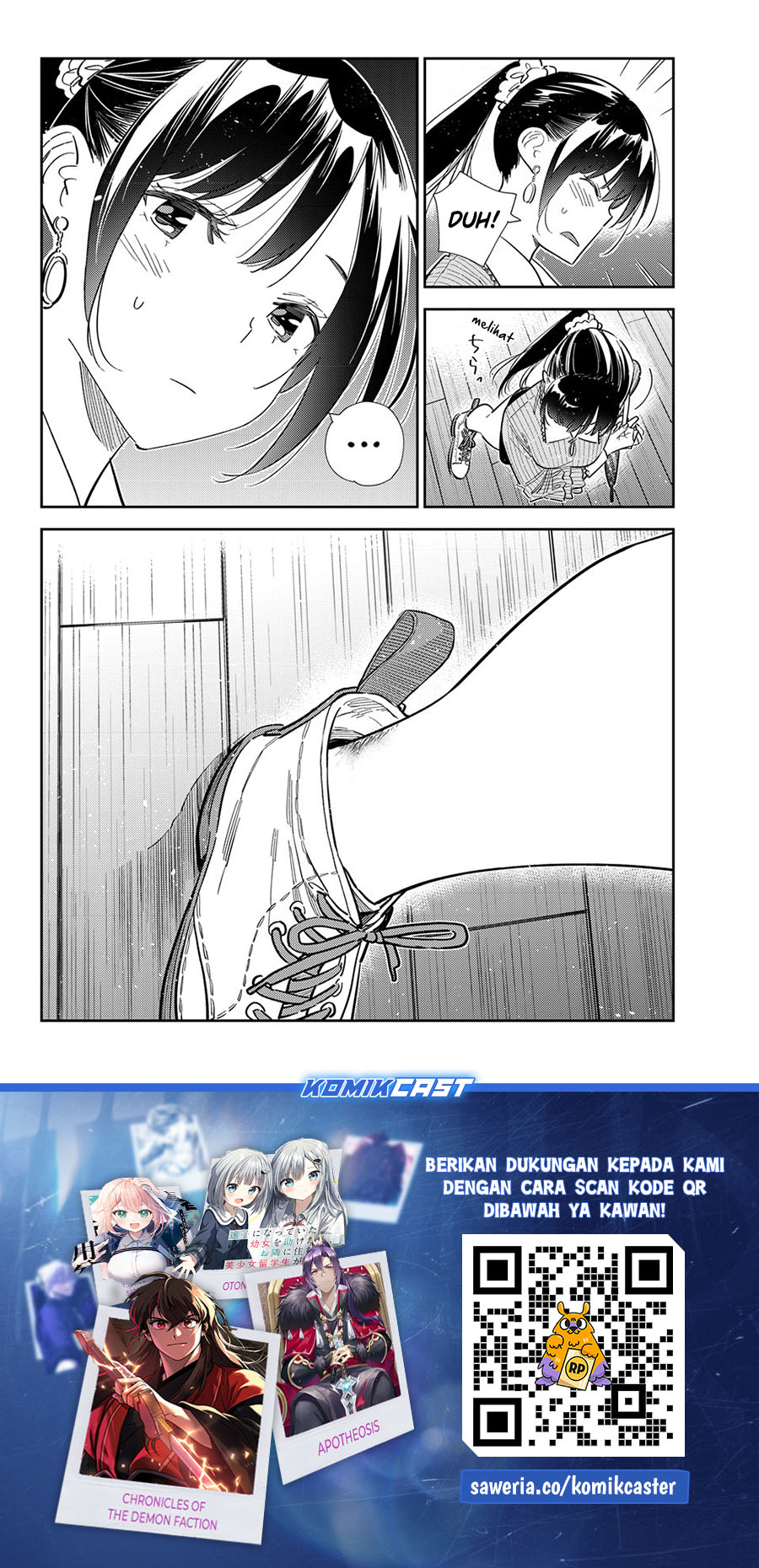 Kanojo Okarishimasu Chapter 380 Gambar 18