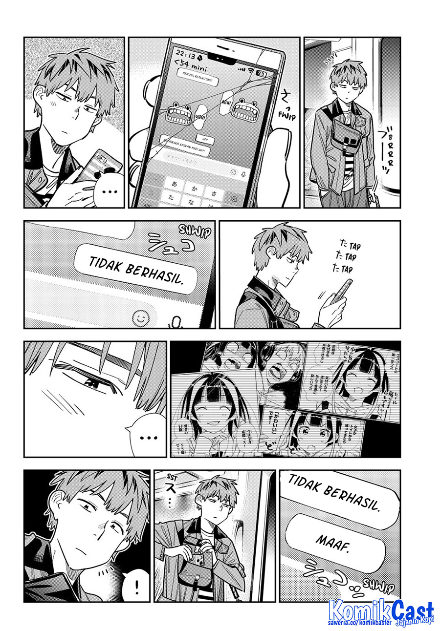 Kanojo Okarishimasu Chapter 381 Gambar 14