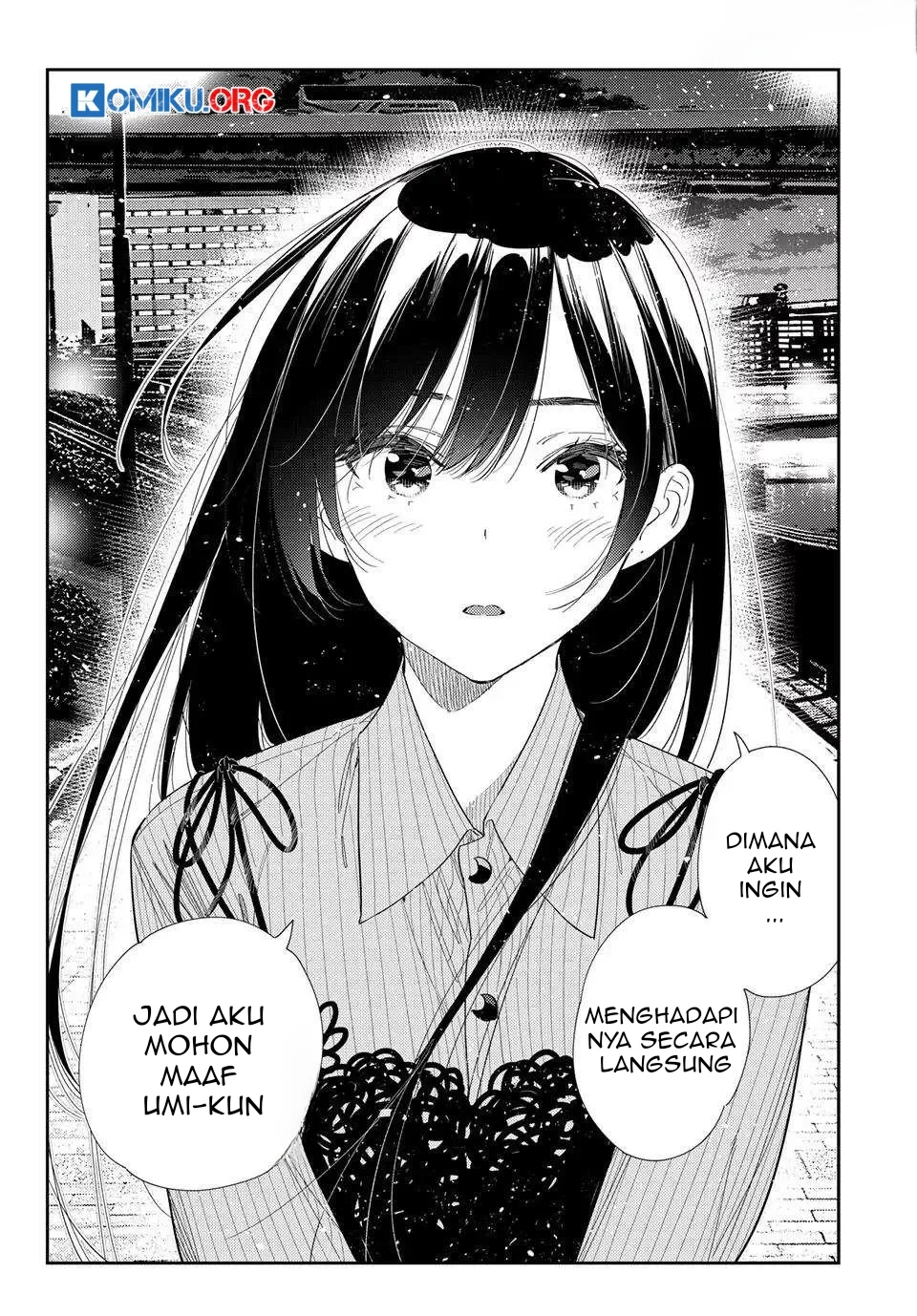 Kanojo Okarishimasu Chapter 395 Gambar 15