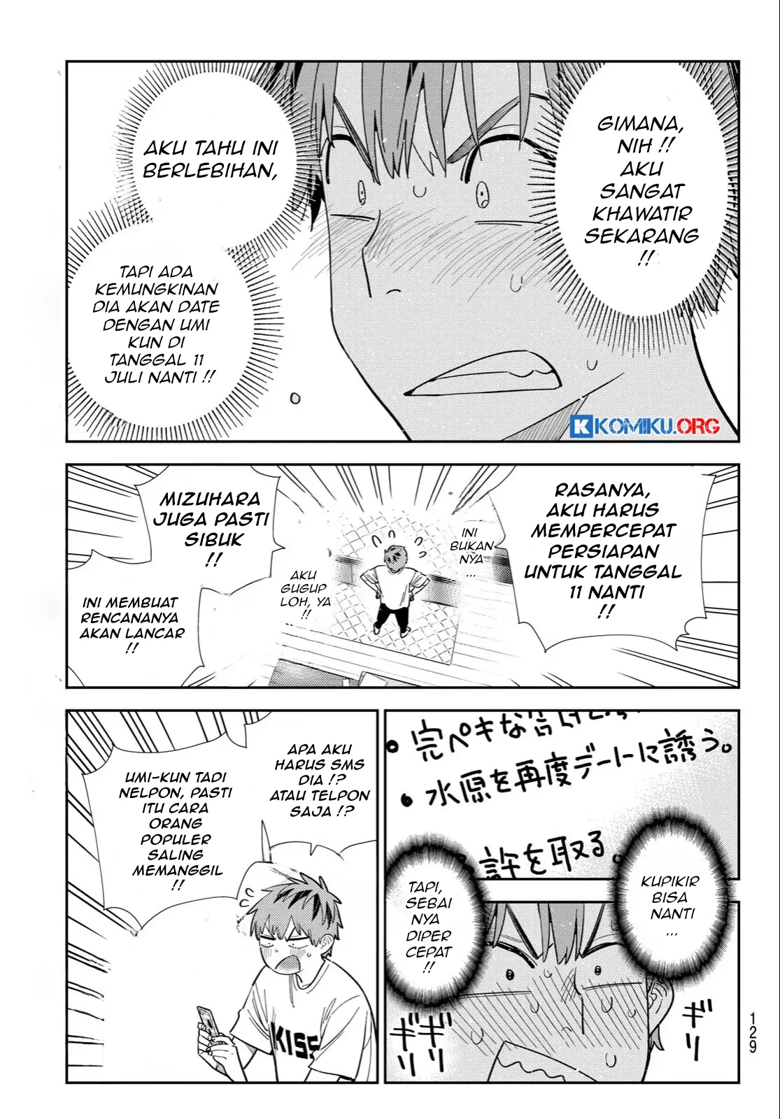 Kanojo Okarishimasu Chapter 396 Gambar 14