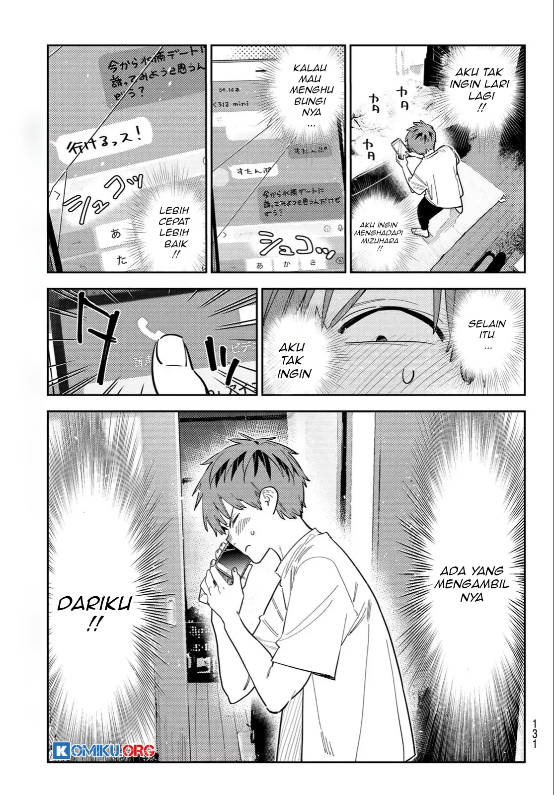 Kanojo Okarishimasu Chapter 396 Gambar 16