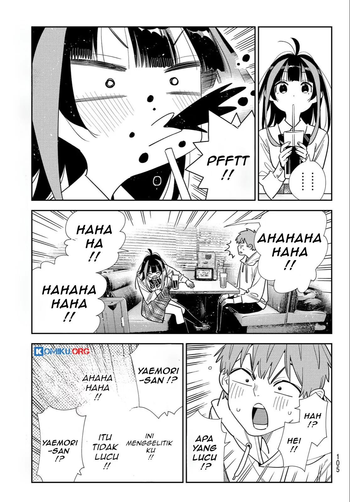 Kanojo Okarishimasu Chapter 398 Gambar 6