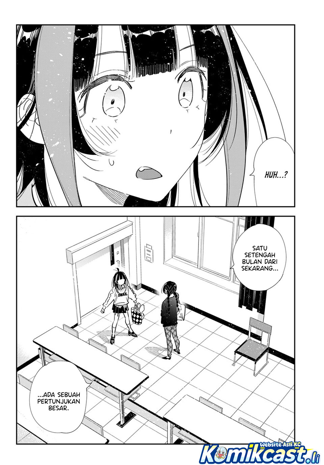 Kanojo Okarishimasu Chapter 390 Gambar 15