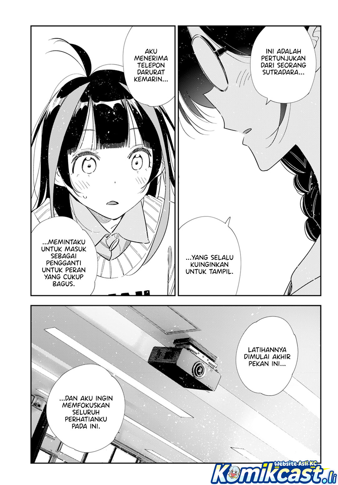 Kanojo Okarishimasu Chapter 390 Gambar 16