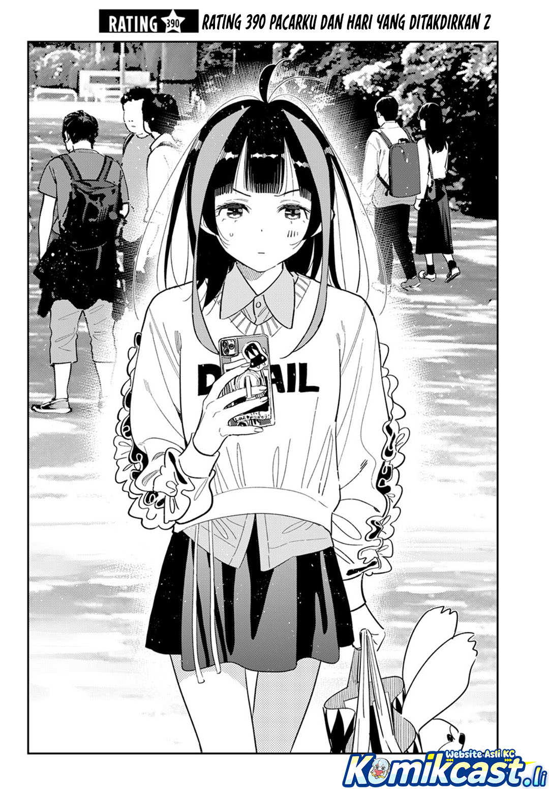 Manga Kanojo Okarishimasu Chapter 390 gambar nomor 2