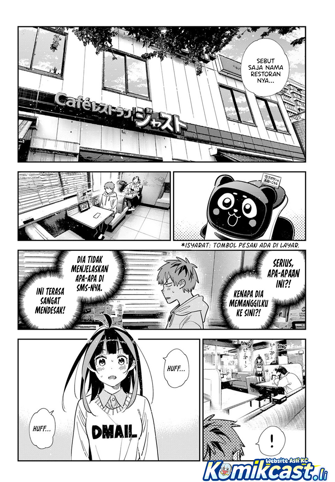 Kanojo Okarishimasu Chapter 391 Gambar 10