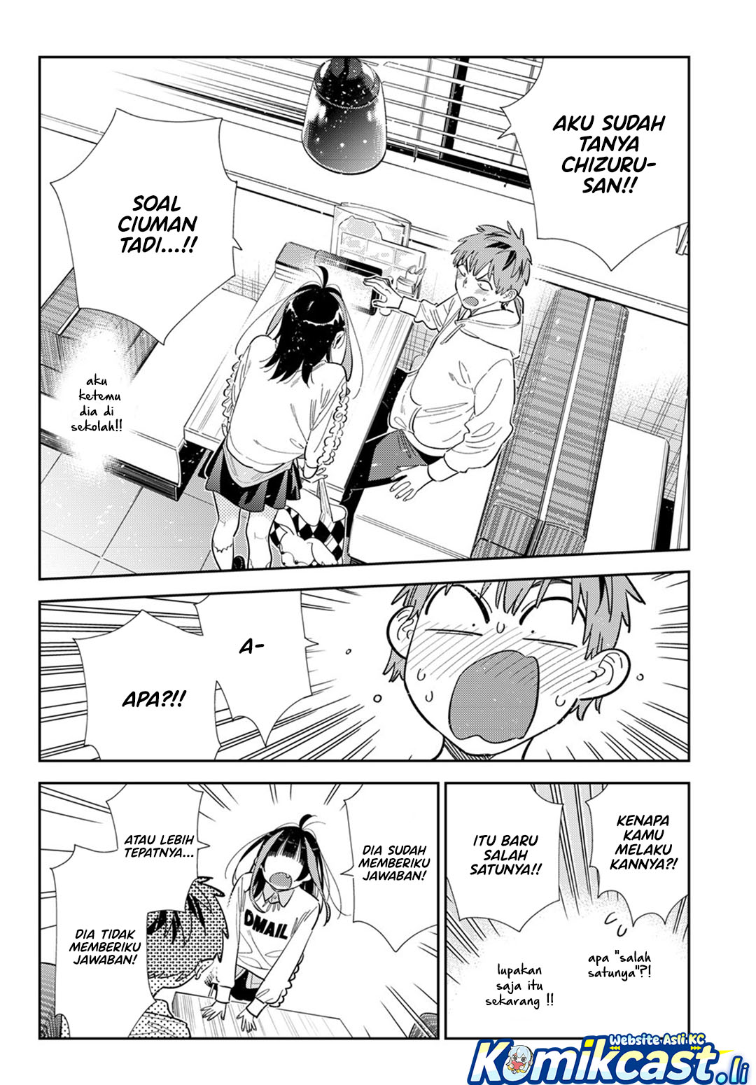 Kanojo Okarishimasu Chapter 391 Gambar 13