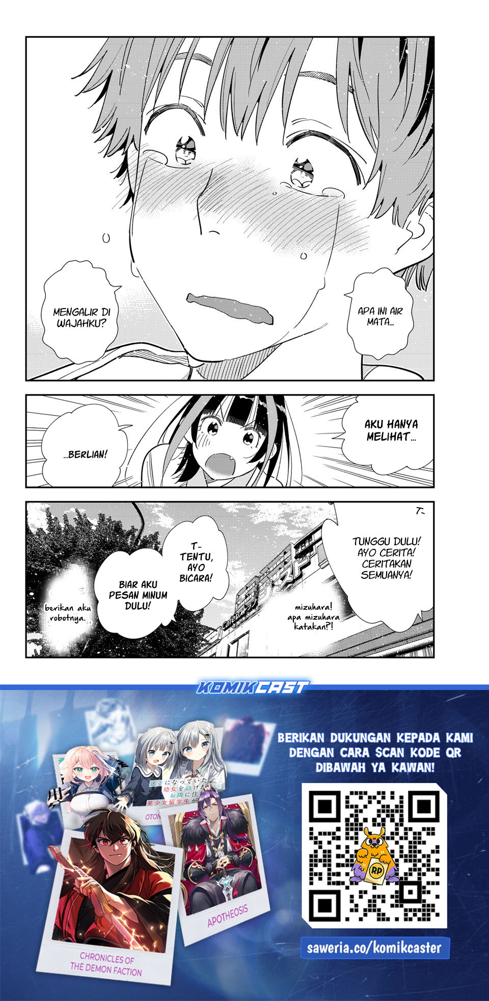 Kanojo Okarishimasu Chapter 391 Gambar 18