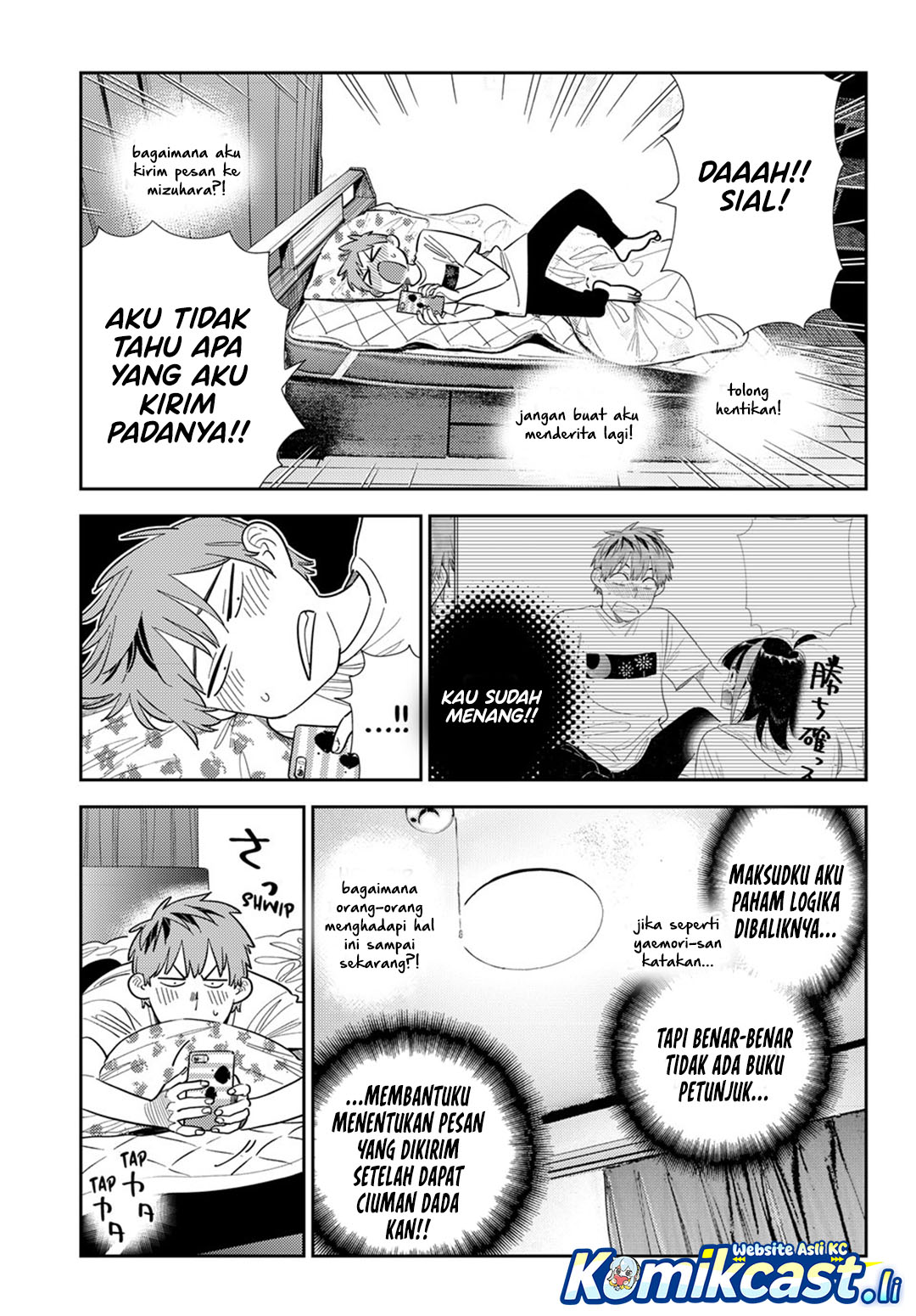 Kanojo Okarishimasu Chapter 391 Gambar 3