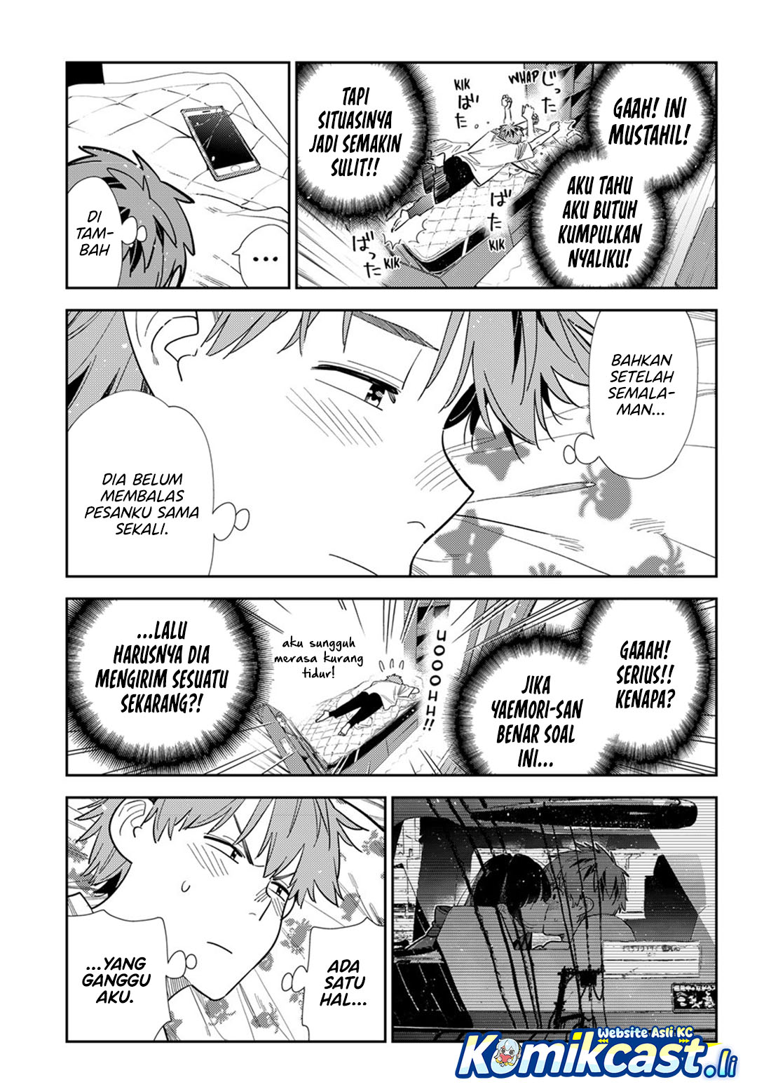 Kanojo Okarishimasu Chapter 391 Gambar 7