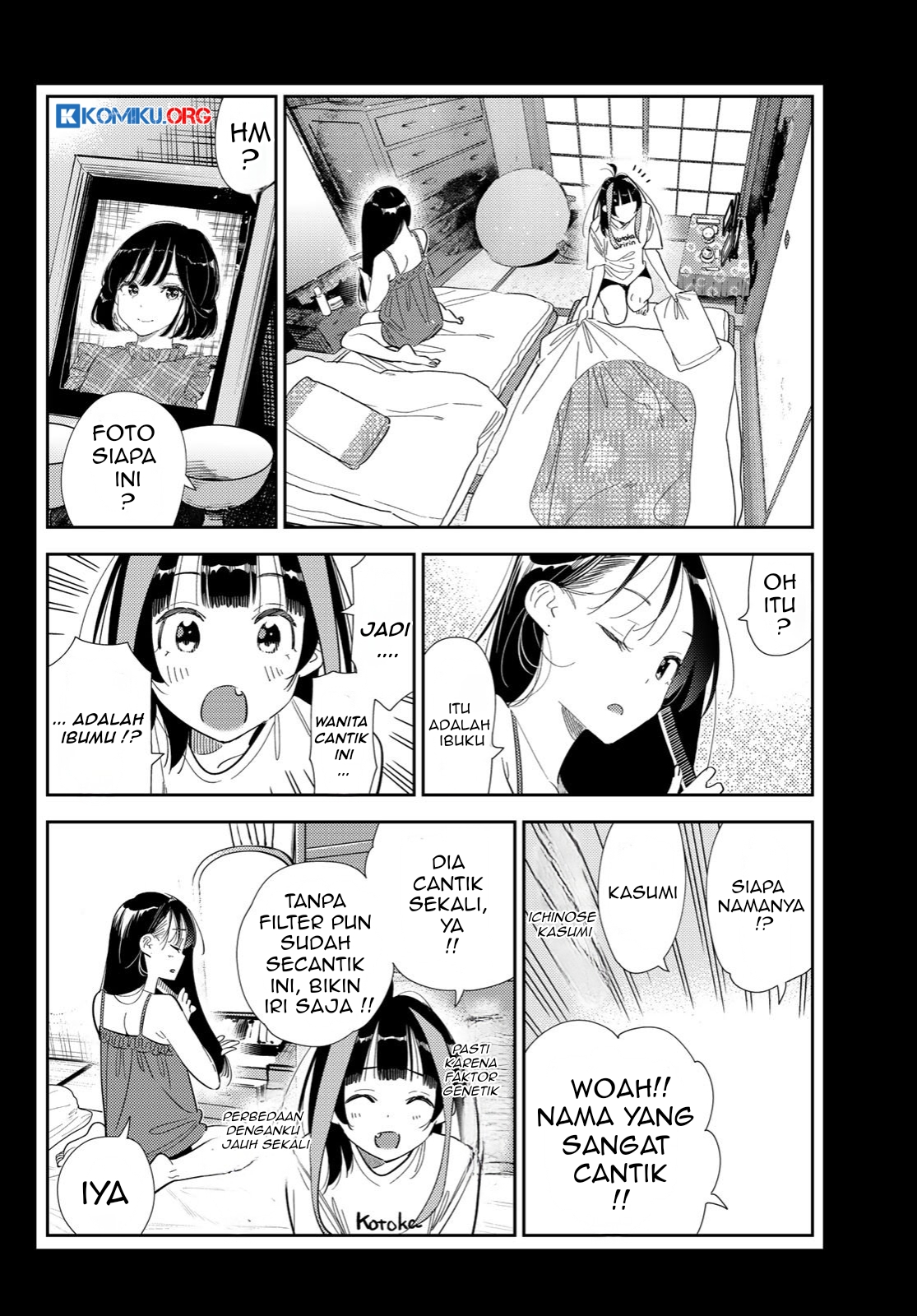 Kanojo Okarishimasu Chapter 392 Gambar 11