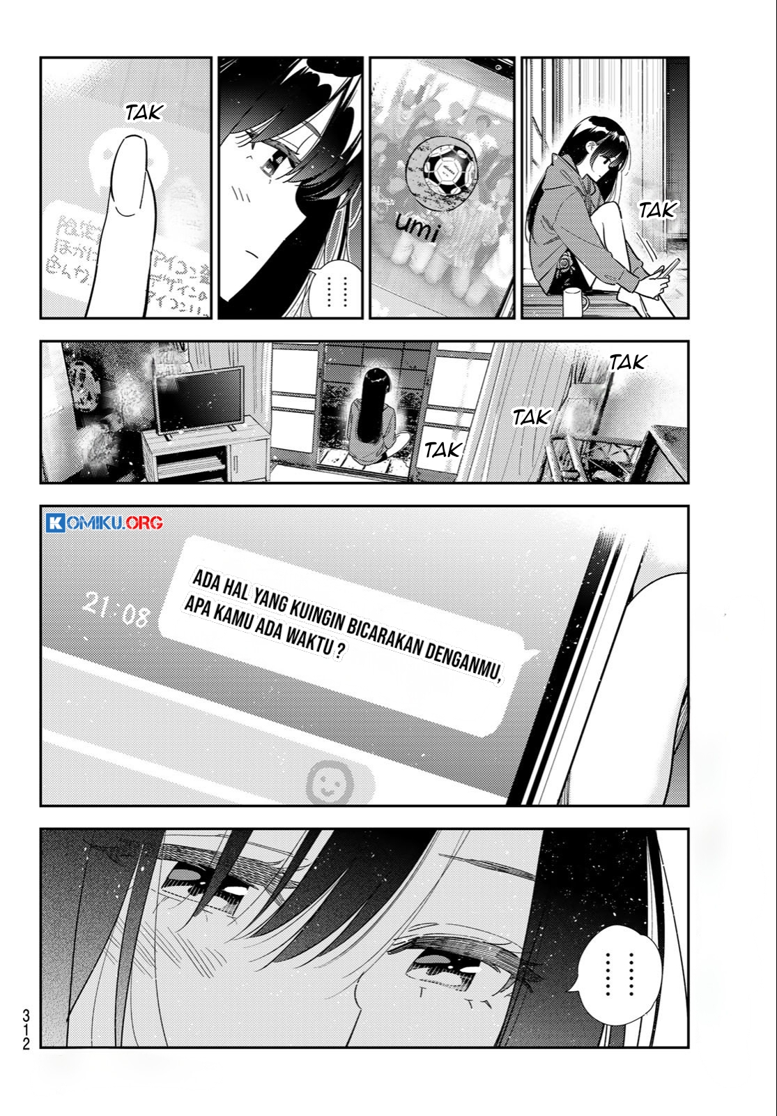 Kanojo Okarishimasu Chapter 392 Gambar 21