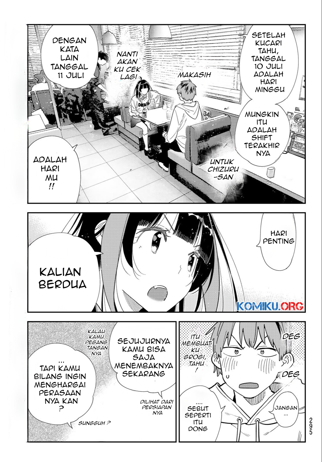 Kanojo Okarishimasu Chapter 392 Gambar 4
