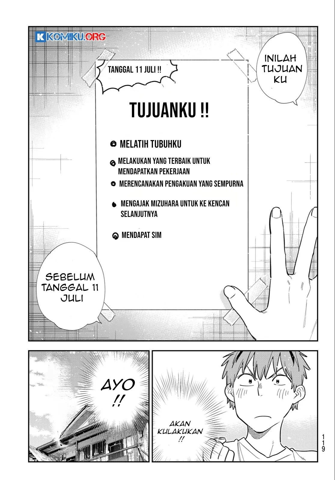 Kanojo Okarishimasu Chapter 393 Gambar 20