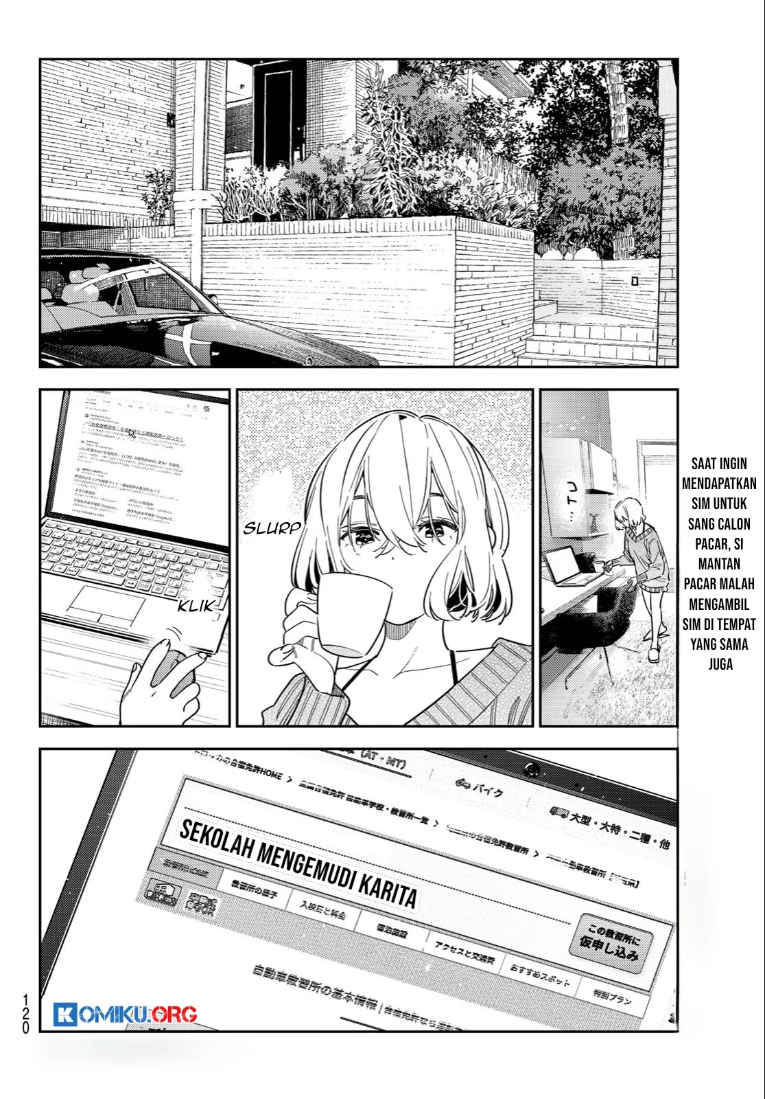 Kanojo Okarishimasu Chapter 393 Gambar 21