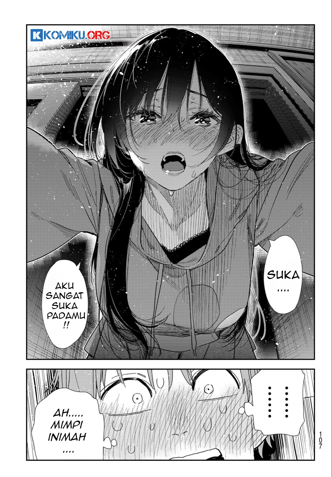 Kanojo Okarishimasu Chapter 393 Gambar 8