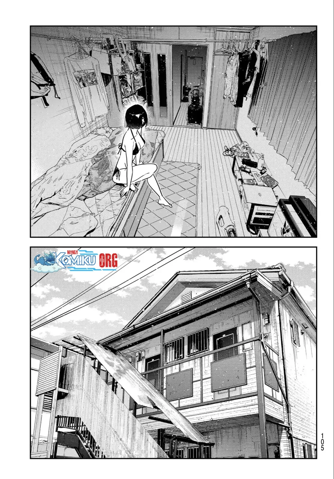 Kanojo Okarishimasu Chapter 405 Gambar 8