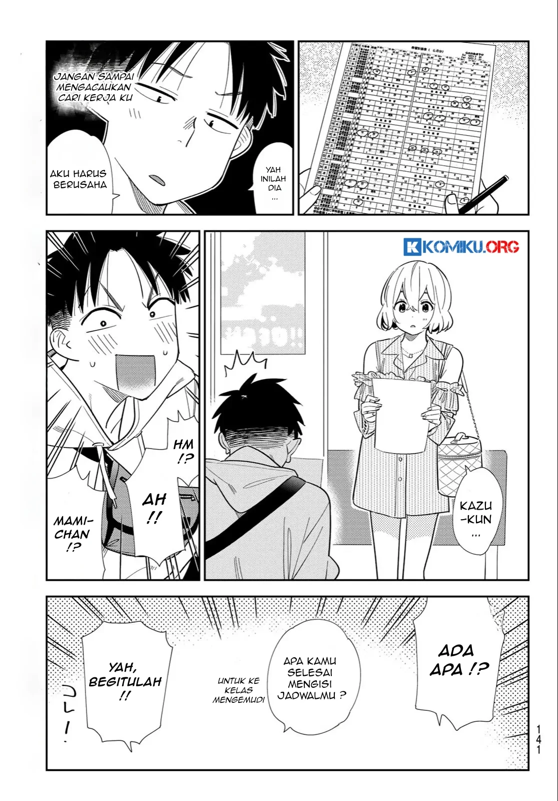 Kanojo Okarishimasu Chapter 400 Gambar 14