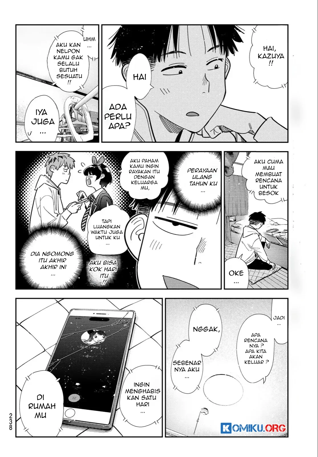 Kanojo Okarishimasu Chapter 401 Gambar 15