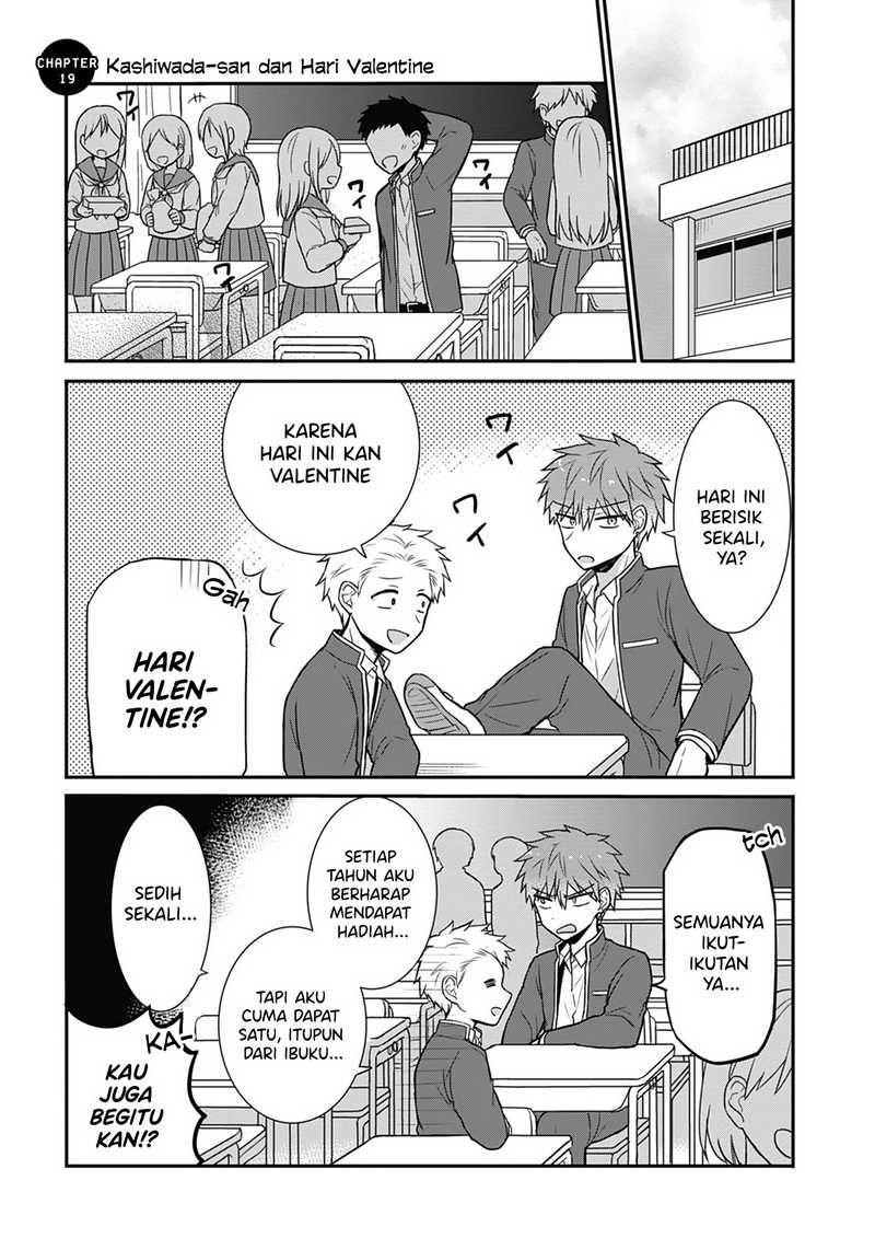 Komik Kao ni denai Kashiwada-san to Kao ni deru Ota-kun Chapter 19 gambar nomor 1