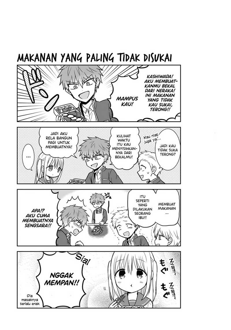 Kao ni denai Kashiwada-san to Kao ni deru Ota-kun Chapter 21 Gambar 11