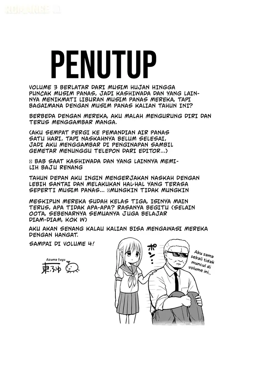 Kao ni denai Kashiwada-san to Kao ni deru Ota-kun Chapter 37.5 Gambar 11