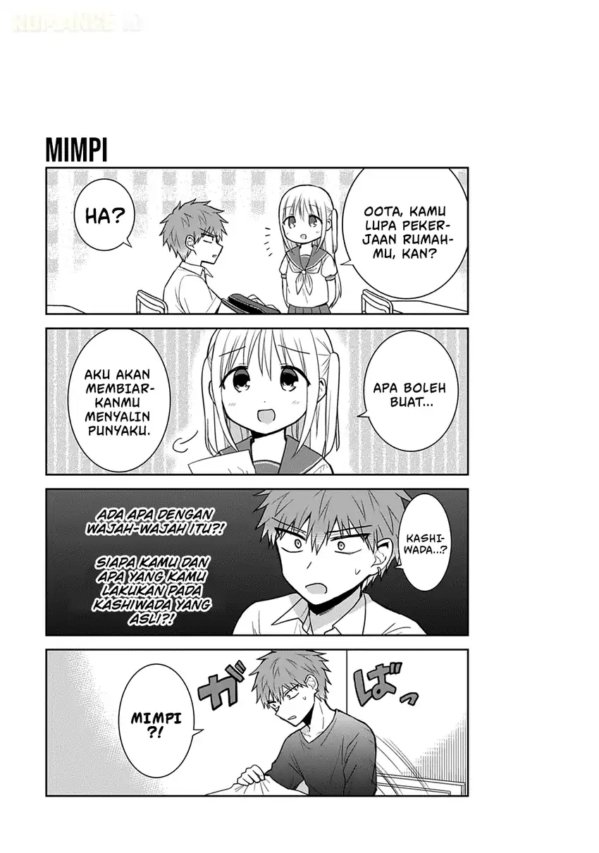 Kao ni denai Kashiwada-san to Kao ni deru Ota-kun Chapter 38 Gambar 11