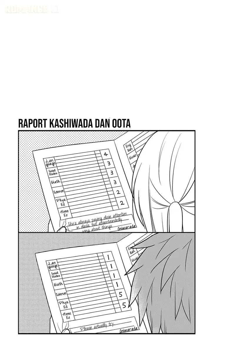 Kao ni denai Kashiwada-san to Kao ni deru Ota-kun Chapter 33 Gambar 12