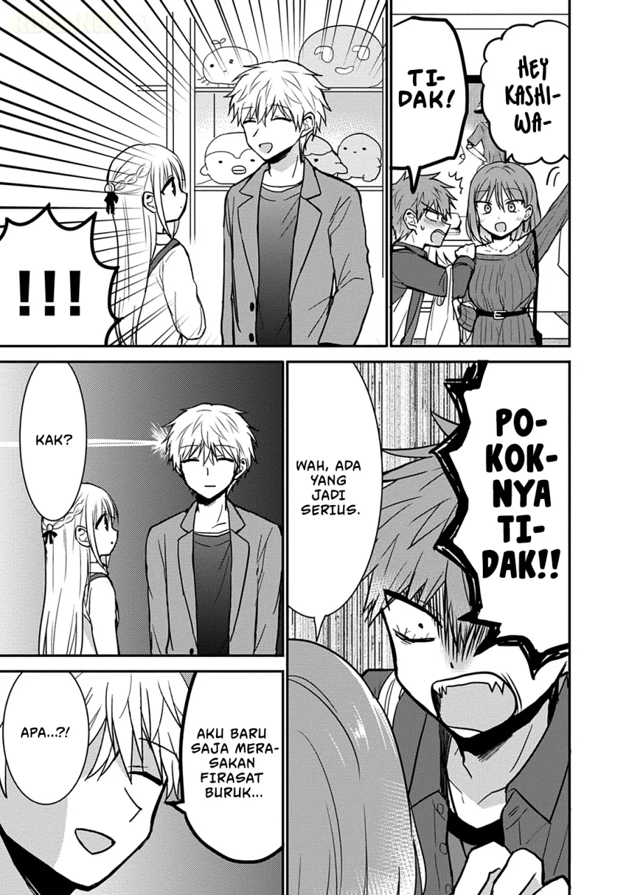 Kao ni denai Kashiwada-san to Kao ni deru Ota-kun Chapter 61 Gambar 4