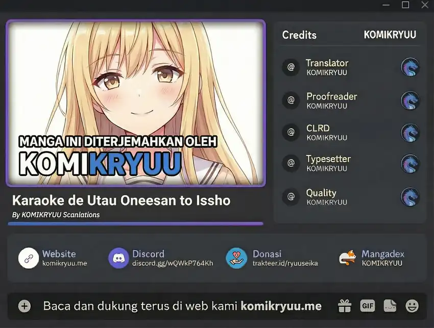 Komik Karaoke de Utau Oneesan to Issyo Chapter 6 gambar nomor 1