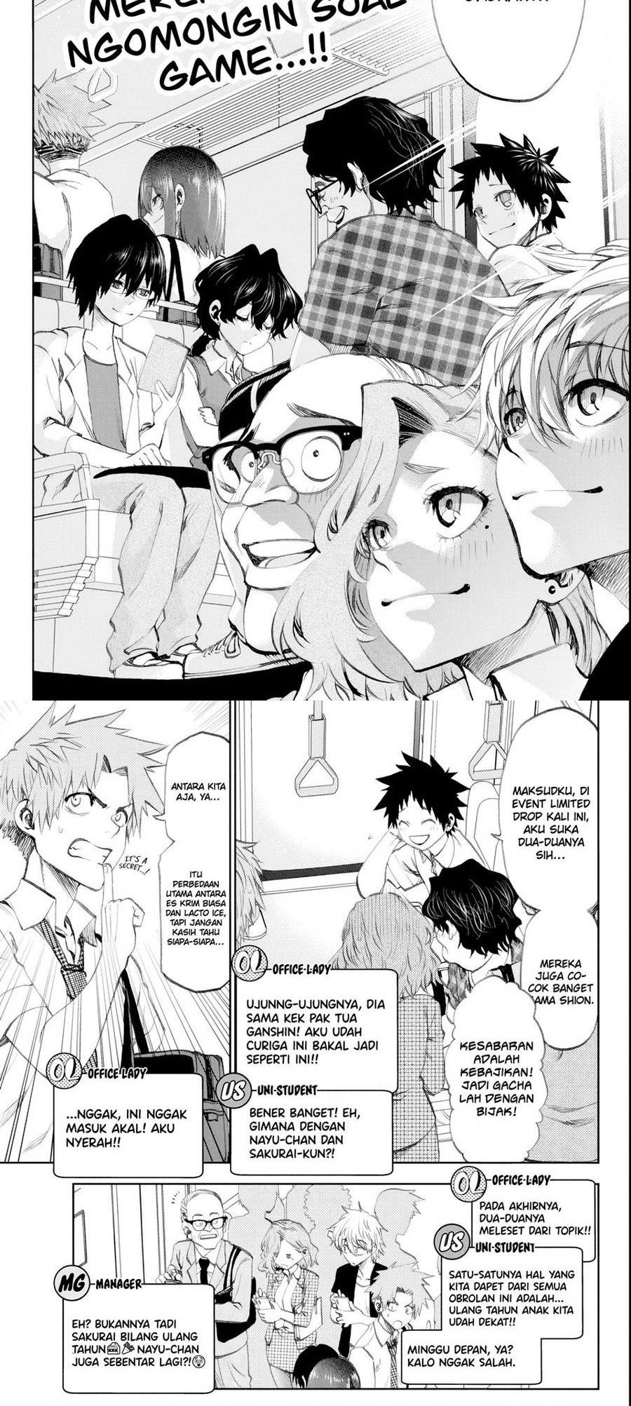 Kesa Mo Yuraretemasu Chapter 18 Gambar 10