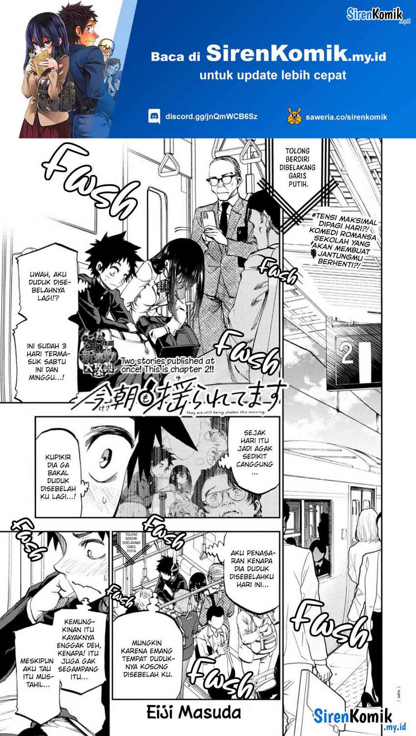 Manga Kesa Mo Yuraretemasu Chapter 2 gambar nomor 2